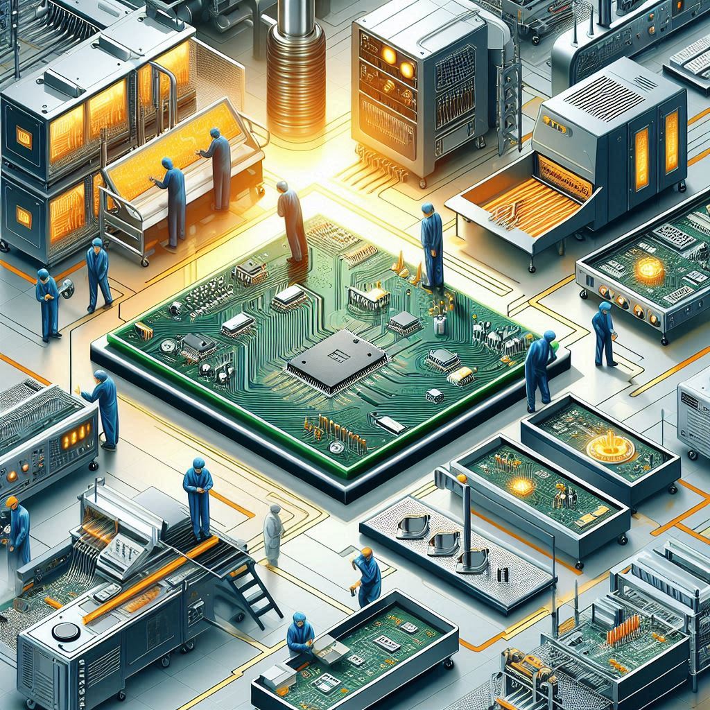 PCB ražošanas process